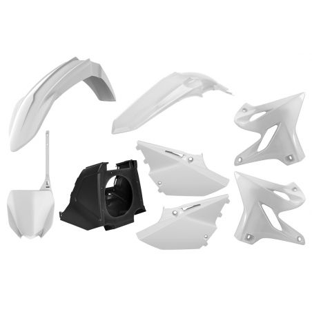 P90900 Kit restyling completo YZ YAMAHA YZ 250 2002-2014 Tabella portanumero e parafango ant.