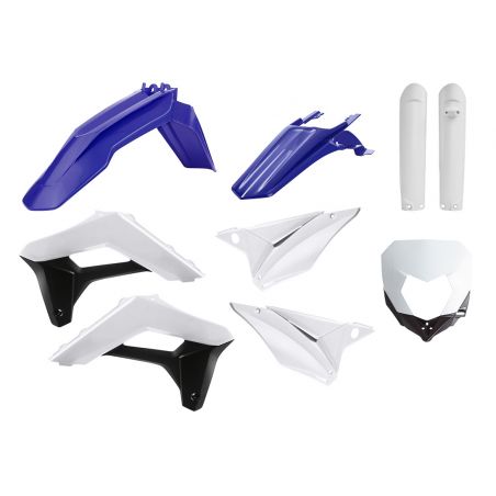 P91038 Kit Enduro SHERCO 125 SE-R 2018-2022 Blu Sherco/Bianco  Polisport