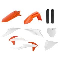 P91071 Kit MX - Kit Enduro KTM 150 SX 2019-2022 Arancione16/Bianco 20  Polisport