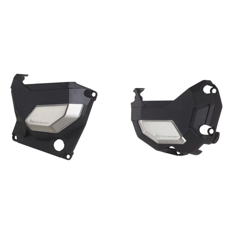 P91106 Protezioni coperchi motore Strada POLISPORT KAWASAKI Z 900 2017-2022 Kit (Lato destro + lato
