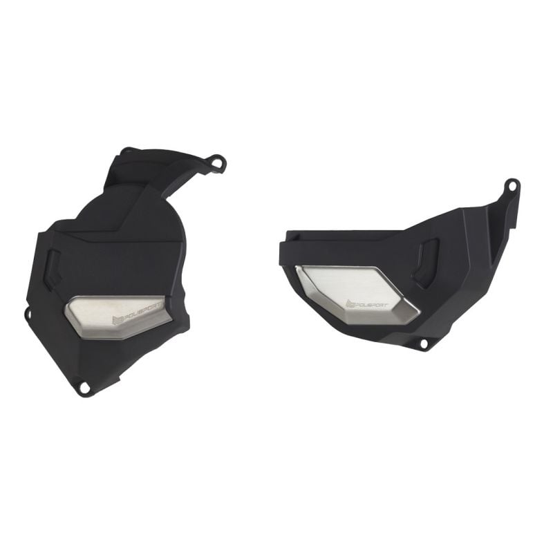 P91112 Protezioni coperchi motore Strada POLISPORT HONDA CRF 1100 L Africa Twin 2020-2022 Kit (Lato