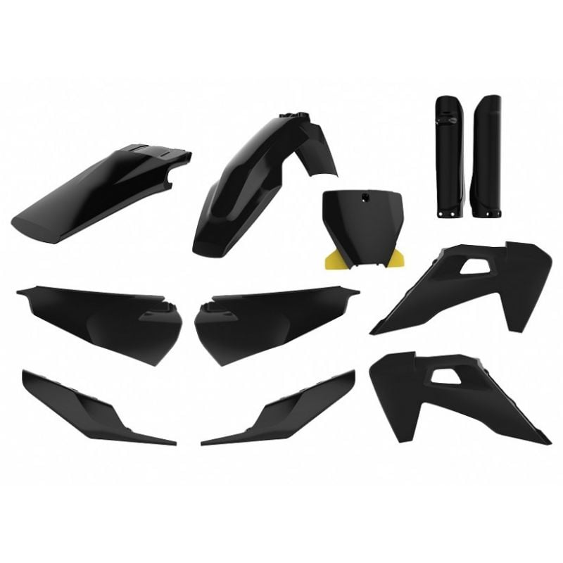 P91122 Kit MX - Kit Enduro HUSQVARNA 250 FC 2019-2022 Nero  Polisport