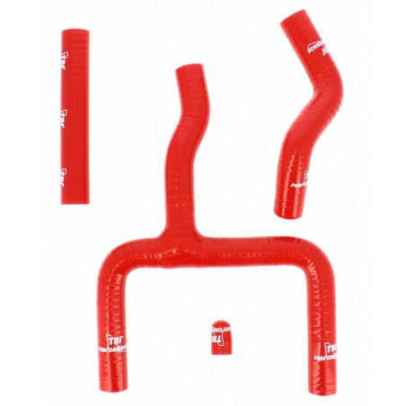 Kit manicotti radiatore TBF PERFORMANCE BETA RR 125 2T 2018-2019 Rosso