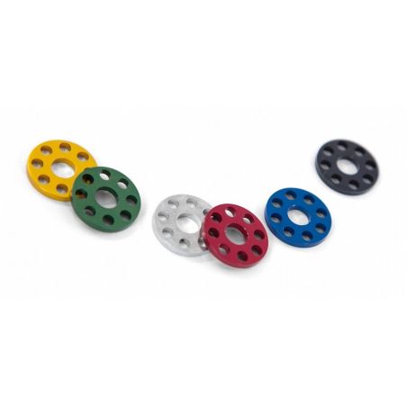 VT2105N Viteria in acciaio nero Ranella alleggerita in alluminio anodizzato  OEM