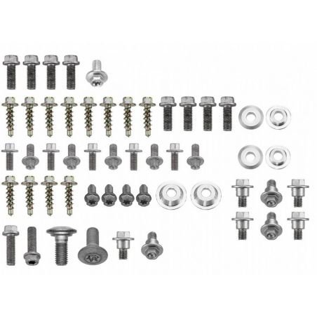 Viteria in acciaio KTM 250 SX 2017-2018 Kit viti FULL PLASTICS FASTENER