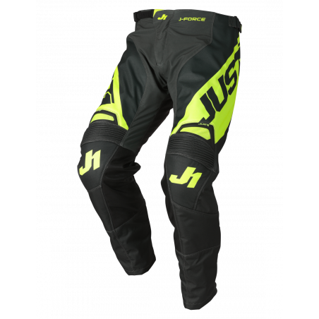 6750020094002 Pantaloni J-Force Vertigo Grey - Yellow Fluo  JUST 1