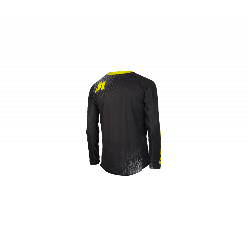 6950020031003 JUST1 JERSEY J-FORCE LIGHTHOUSE GREY-YELLOW FLUO  JUST 1