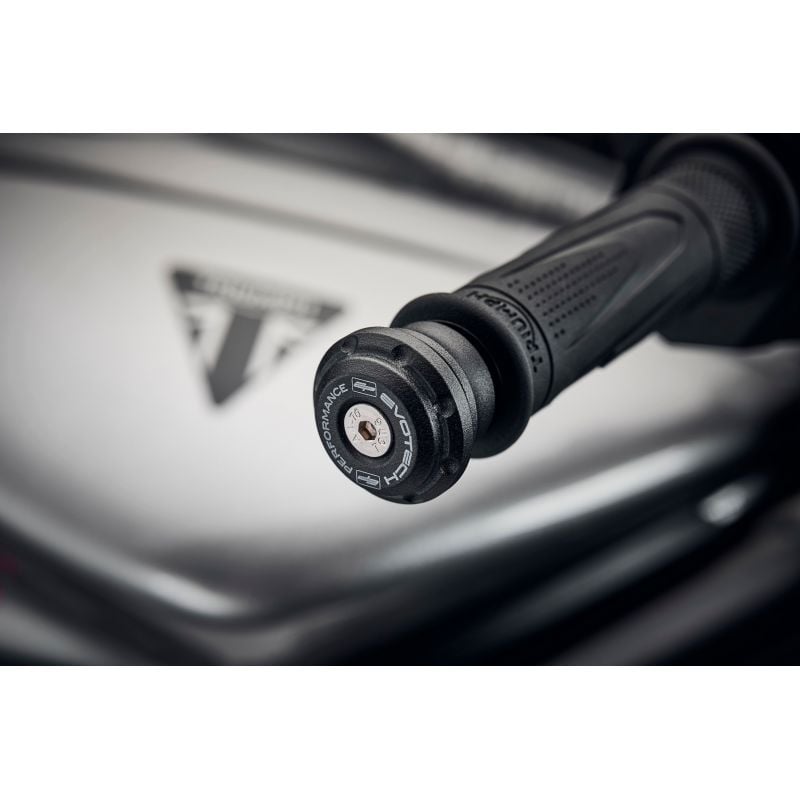 PRN015509-015961-12 Triumph Street Triple 765 RS 2023+ Contrappesi manubrio  Evotech-performance