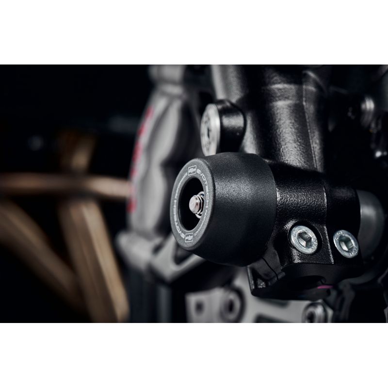 PRN011887-013712-08 Kit de protection de fourche avant et arrière Triumph Street Triple 765 RS 2023+