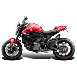 PRN012829-94 Ducati Monster 950 + (Plus) 2023+ Protezione Pinza Freno  Evotech-performance