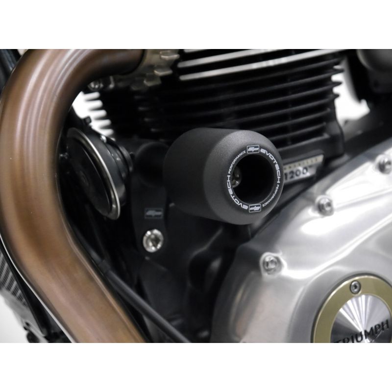 PRN014714-14 Triumph Bobber Black 2017+ Protezioni Telaio  Evotech-performance