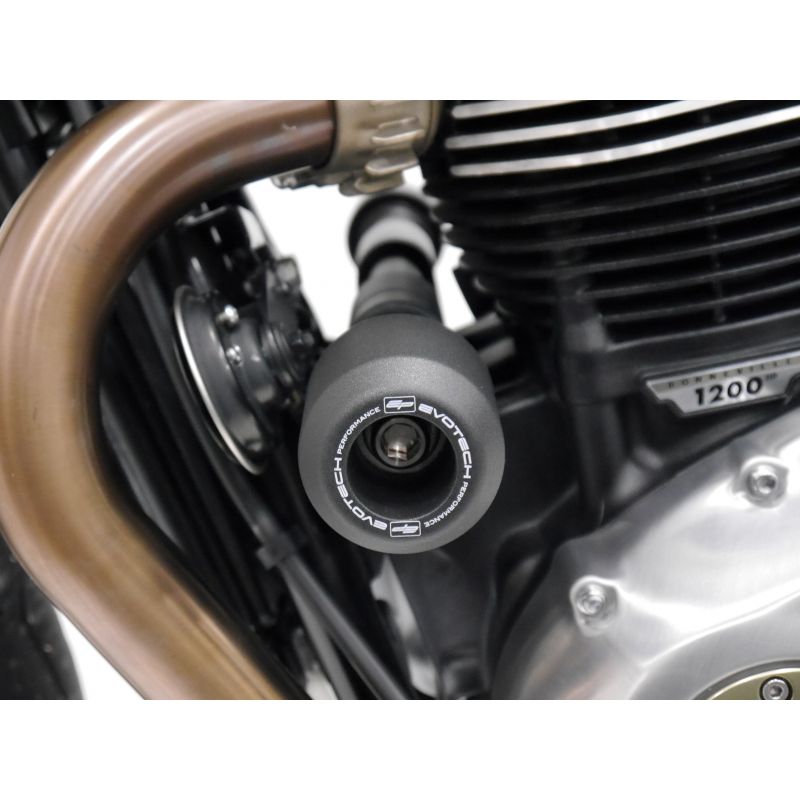 PRN014714-14 Triumph Bobber Black 2017+ Protezioni Telaio  Evotech-performance