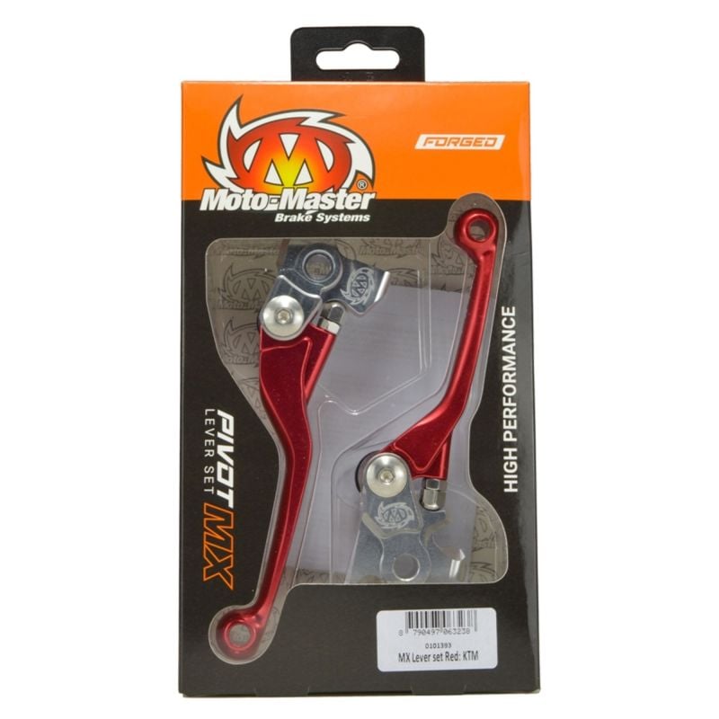 MOTO MASTER Set leva freno e frizione moto Pivot forgiate