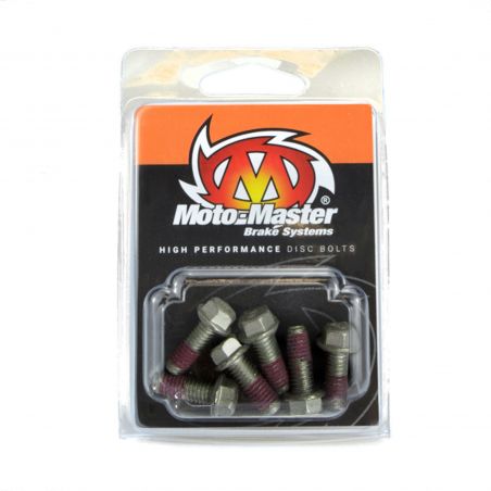 MOTO MASTER Serie di viti M6x16 con testa esagonale (100 pezzi)