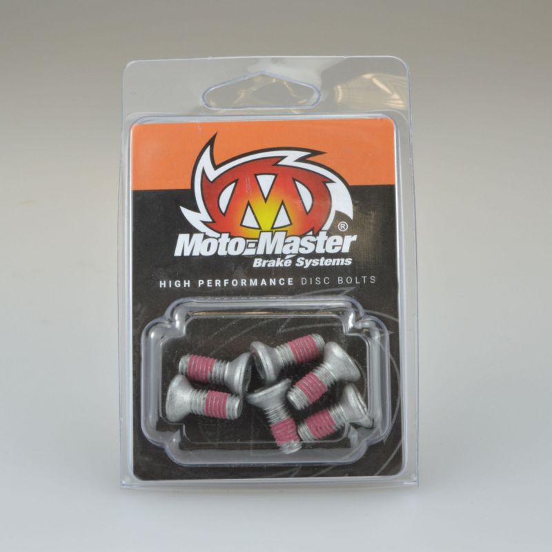 MOTO MASTER Serie di viti M6x12 con testa esagonale e con interni svasati (per 6 pezzi)