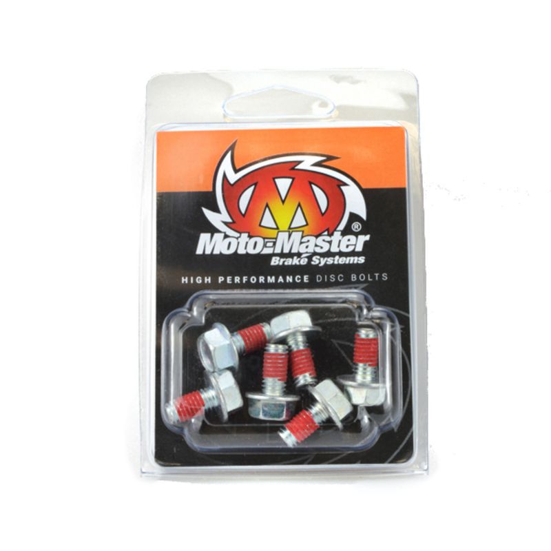 MOTO MASTER Serie di viti M6x12 con testa esagonale (100 pezzi)