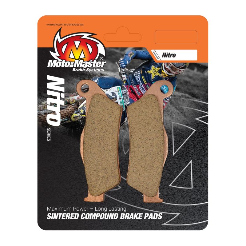 97421 Pastiglie Freno Offroad Nitro Sinterizzate per tutte le condizioni meteo 8790497008277 MOTO