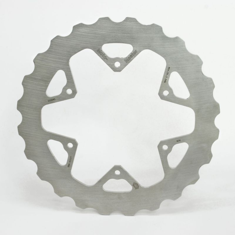 MOTO MASTER Disco Freno Moto Nitro Mud Posteriore ideale in condizioni fangose - spessore 4 mm