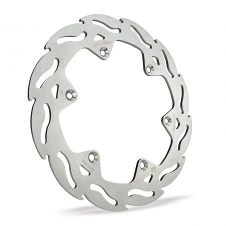 MOTO MASTER Disco Freno Moto Stradale Flame Fixed per un raffreddamento ottimale e resistenza - spessore 6 mm