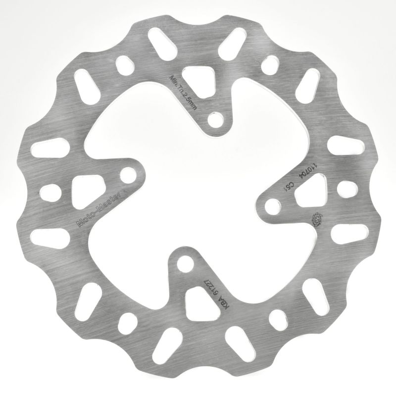 110704 Disco Freno Moto Trial Nitro Posteriore in Acciaio Inossidabile - spessore 3 mm