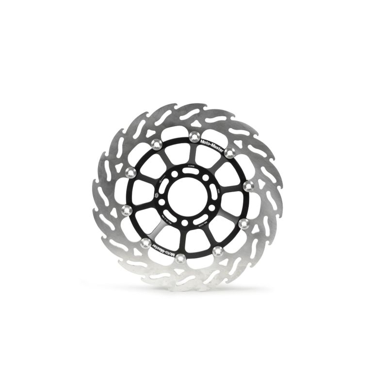 MOTO MASTER Disco Freno Moto Stradale Flame Anteriore per un raffreddamento ottimale e resistenza - spessore 5,5 mm
