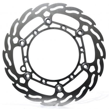 MOTO MASTER Disco Freno Moto Flame Floating Anteriore per un raffreddamento ottimale e resistenza - spessore 3,1 mm