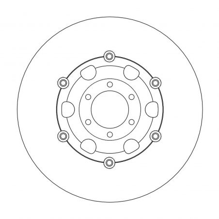 113078 Disco Freno Moto Stradale Halo Floating Anteriore - spessore 5 mm 8790497003258 MOTO MASTER