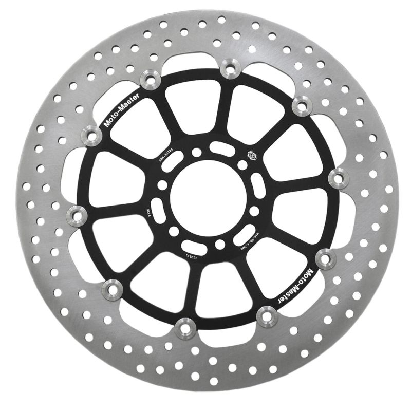 MOTO MASTER Disco Freno Moto Stradale Racing Halo Anteriore per un raffreddamento ottimale e resistenza - spessore 5,5 mm