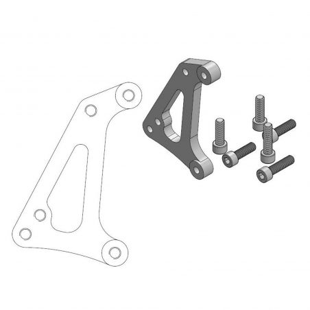 MOTO MASTER Adattatore per pinza da corsa SMR Supermoto