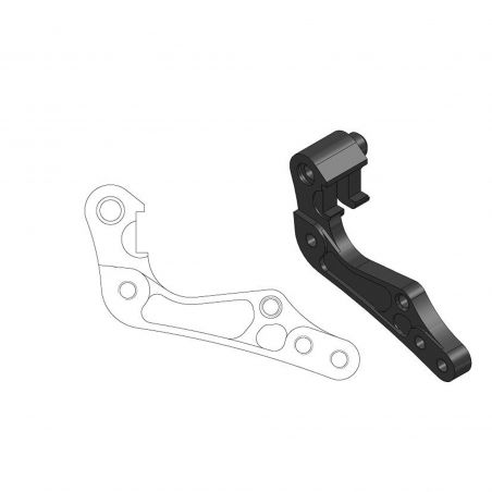 MOTO MASTER Adattatore oversize per riposizionamento pinza freno per disco anteriore da 270mm