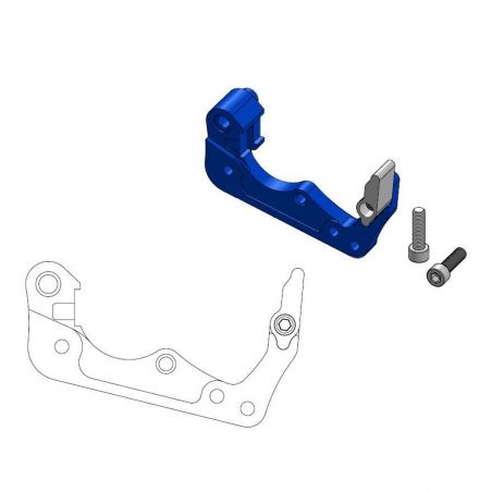 MOTO MASTER Adattatore per riposizionamento pinza freno per disco anteriore da 260 mm