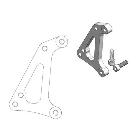 MOTO MASTER Adattatore staffa per pinza Supermoto racing 320mm