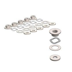 MOTO MASTER Kit di montaggio BMW per OEM rivettato 5.0mm 11/2007