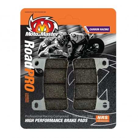 MOTO MASTER Pastiglie Freno Moto Stradale RoadPRO Carbon Racing con tecnologia NRS specifiche per Uso Esclusivo su Pista