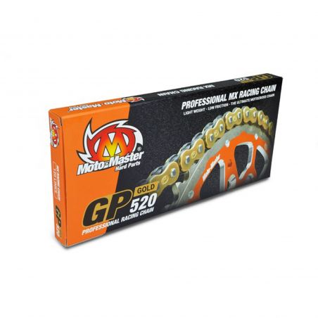 652004 Catena Moto Offroad GP Gold ideale per bagnato e fango - Passo 520 8790497059378 MOTO MASTER