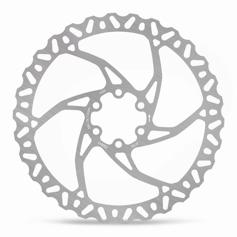 MOTO MASTER Disco Freno Bici Nitro 180x1,8x16,5 mm dal design alleggerito