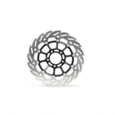 Disco Freno Moto Stradale Racing Flame Anteriore Destro - spessore 5,5 mm