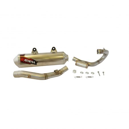 GK-EXHAUST-0005 KTM SX-F 350 11/12 Komplette Athena Factory Auspuff (DB - Killer inklusive)