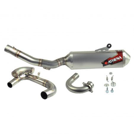 GK-EXHAUST-0017 YAMAHA YZ F 250 14/17 Komplette Athena Factory Auspuff (DB - Killer inklusive)