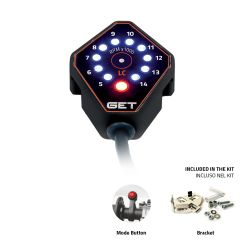 YAMAHA YZ F 250 Contagiri moto RPM Dash con Launch Control e Luce di Cambiata