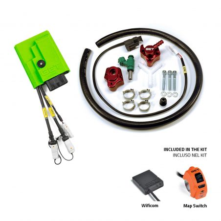 GK-RX1PROFTY-0027 GASGAS MC F 250 Centralina moto RX1 PRO con WiFi-COM, Map Switch e Kit Secondo