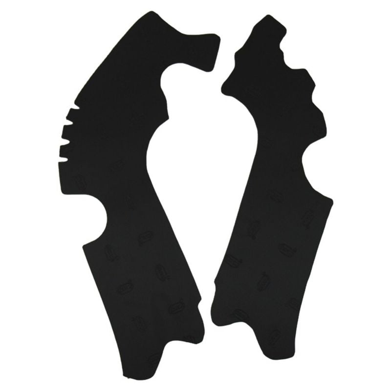 HONDA CRF R 250 13/16 Paratelaio in gomma per Off-Road Nero
