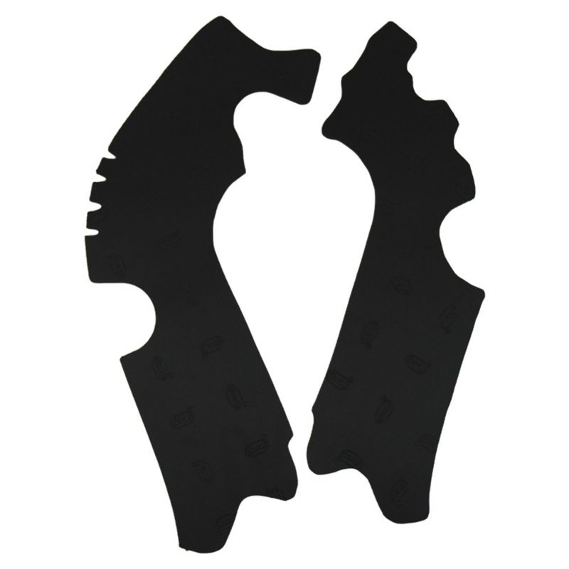 HONDA CRF R 450 13/16 Paratelaio in gomma per Off-Road Nero