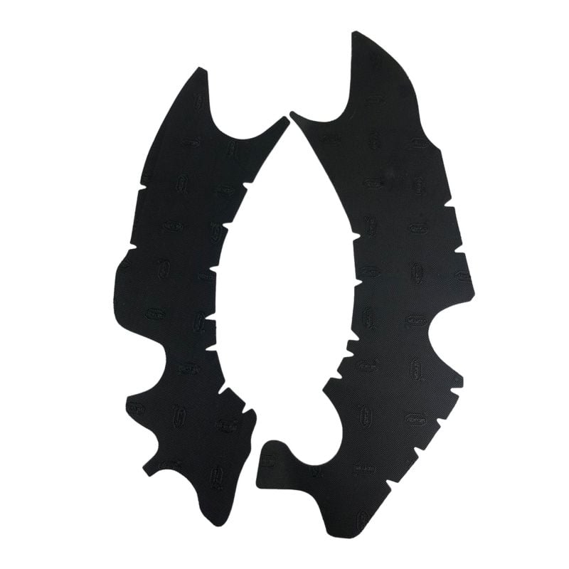 KAWASAKI KX F 450 13/20 Paratelaio in gomma per Off-Road Nero
