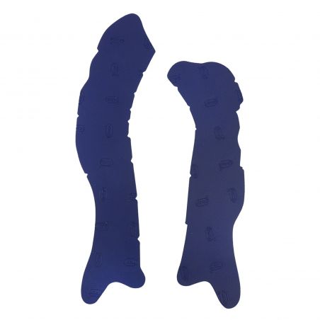 HUSQVARNA FE Ktm engine 350 17/18 Paratelaio in gomma per Off-Road Blu