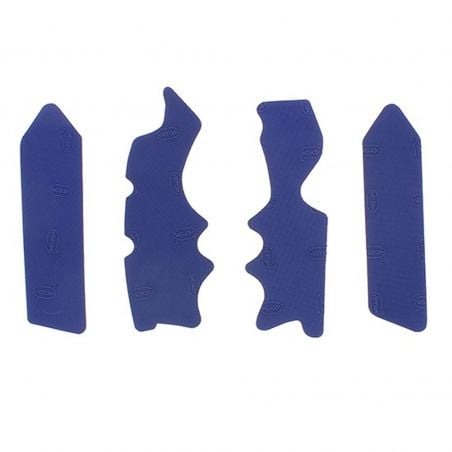 HUSQVARNA TC Ktm engine 85 16/18 Paratelaio in gomma per Off-Road Blu