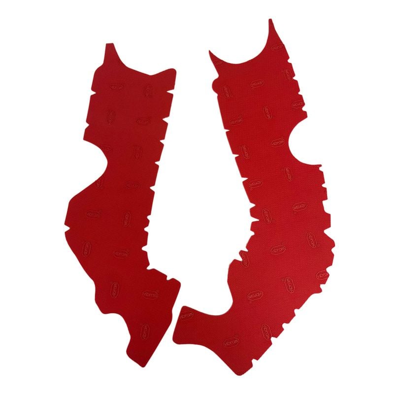 HONDA CRF R 450 17/18 Paratelaio in gomma per Off-Road Rosso