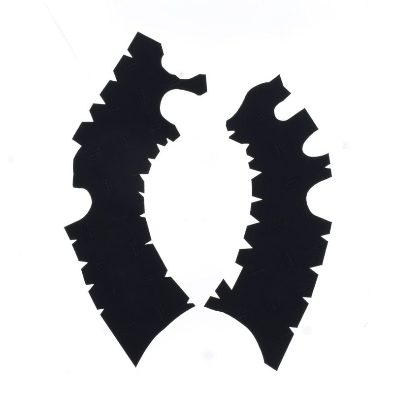 TM EN FI 450 22 Paratelaio in gomma per Off-Road Nero
