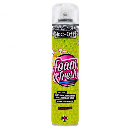 MUC-OFF  Detergente in schiuma per pulizia casco moto Foam Fresh - 400 ml