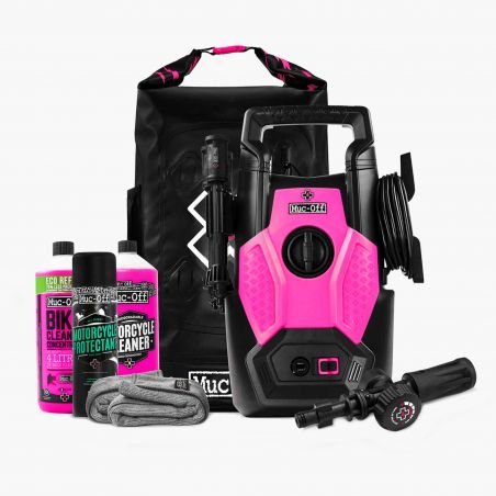 MUC-OFF  Kit 11-in-1 con idropulitrice per la pulizia completa della tua moto